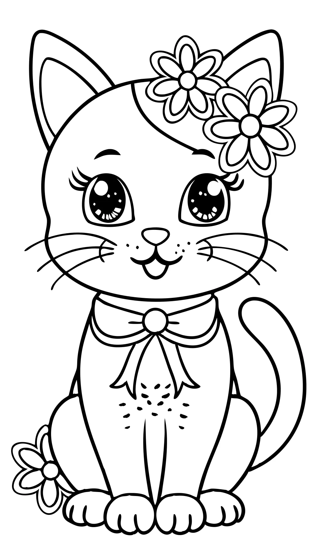 coloriages de chats imprimables